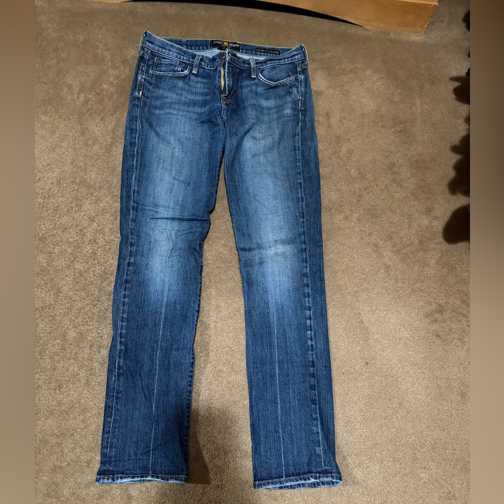 Straight leg Lucky brand jeans